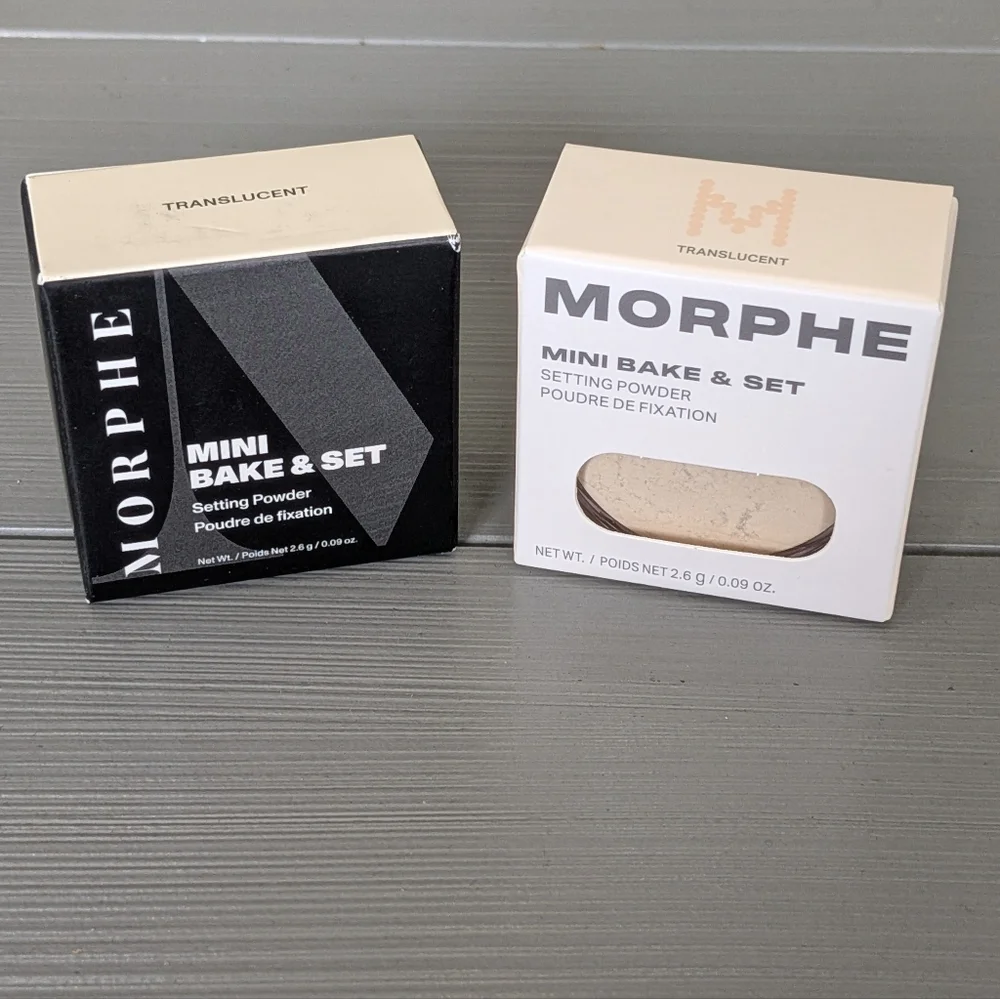 Morphe Mini Bake & Set Setting Powder Set of 2 (each 2.6g/0.09oz)